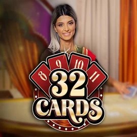 32 Cards online game logo by Ezugi on jb-casino.eu