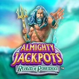 Almighty Jackpots – Realm of Poseidon logo – Jackpots by Novomatic at JB Casino