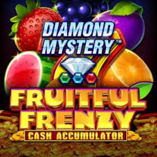 Diamond Mystery Fruitful Frenzy Cash Accumulator by Greentube, showcased at jb-casino.eu – game logo