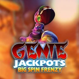 Genie Jackpots: Big Spin Frenzy logo – Jackpots by Blueprint Gaming at JB Casino