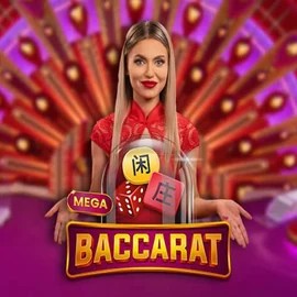 Mega Baccarat by Pragmatic Play, showcased at jb-casino.eu – game logo