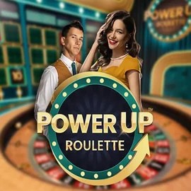 PowerUP Roulette slot logo by Pragmatic Play at JB Casino