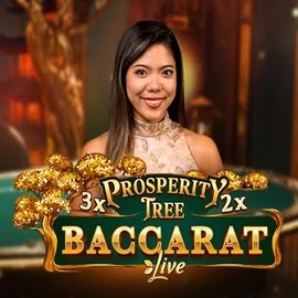 Official Live Casino logo: Prosperity Tree Baccarat by Evolution at JB Casino