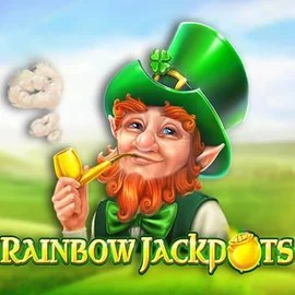 Rainbow Jackpots logo by Red Tiger Gaming JB Casino