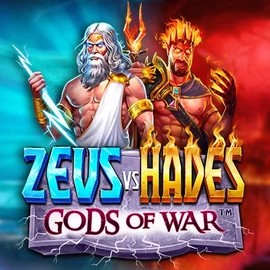 Zeus vs Hades: Gods of War online game logo by Pragmatic Play on jb-casino.eu